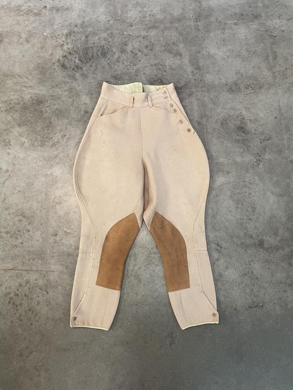 W24 Vintage 1930s Riding Breeches Pants vtg 30s